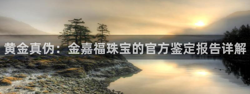 新航娱乐属于什么级别：黄金真伪：金嘉福珠宝的官方鉴定报告详解